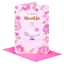 American Greetings Spanish Birthday Card for Grandma (Feliz Cumpleaños)