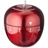 TFA Dostmann Apple 38.1030.05 Kitchen Timer Stainless Steel Red