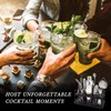 Cocktail Shaker Set with Stand, 20-Piece Complete Bartender Kit for