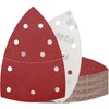 KONGMING 50 Pcs Mouse Sanding Pads 240 Grit 11 Hole