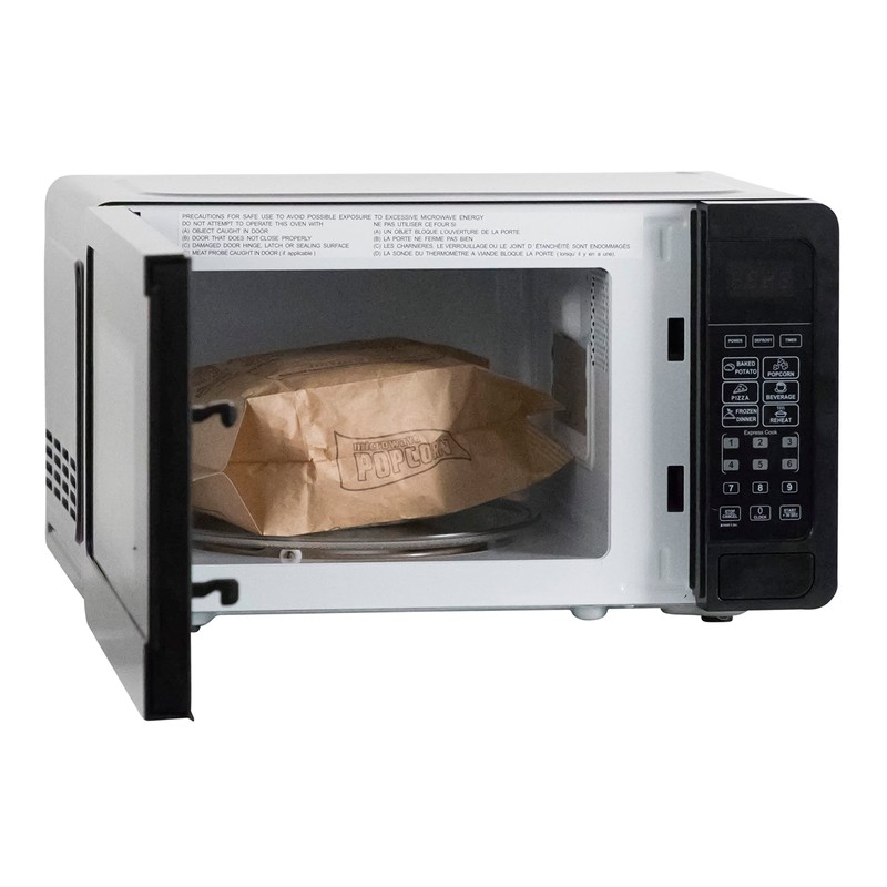 West Bend WBMW71B Microwave Oven 700-Watts Compact with 6 Pre