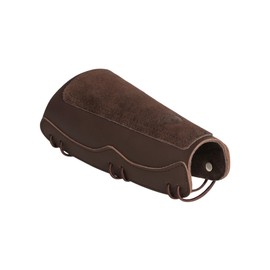 BEARPAW PRODUCTS Arm Guard Archery Bow Forearm Protection Long Leather Archery Accessories Protective Arm Guard for Adults and Children for Shooting and Hunting Arm Guards (Wild)