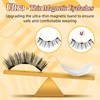 QUEWEL Magnetic Eyelashes, 1 Pair of Fine Magnetic Eyelashes, Reusable