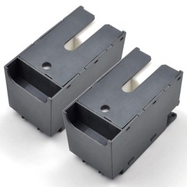 FlixGrdy (2 Pack) T6715 T6716 Ink Maintenance Box Compatible with Workforce Pro WF-4720 WF-4730 WF-4734 WF-4740 WF-4820 WF-4830 WF-4833 WF-3820 EC-4020 EC-4030 Printers Maintenance Cartridge