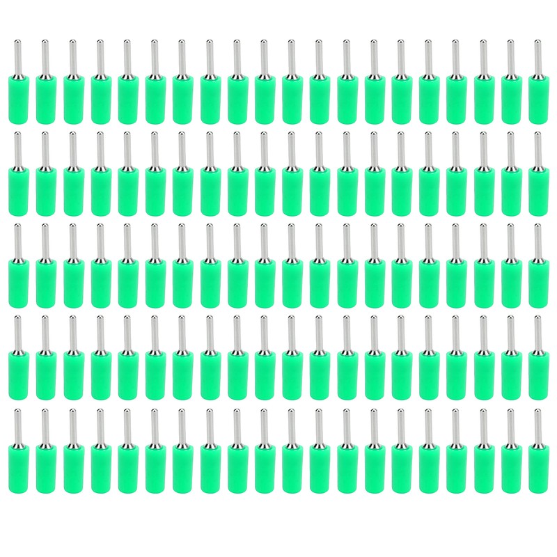 100Pcs Banana Plug Male Nickel Plated Brass Pin Straight for