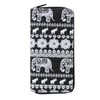 DonDon Women’s Purse Pattern Elephants Black White