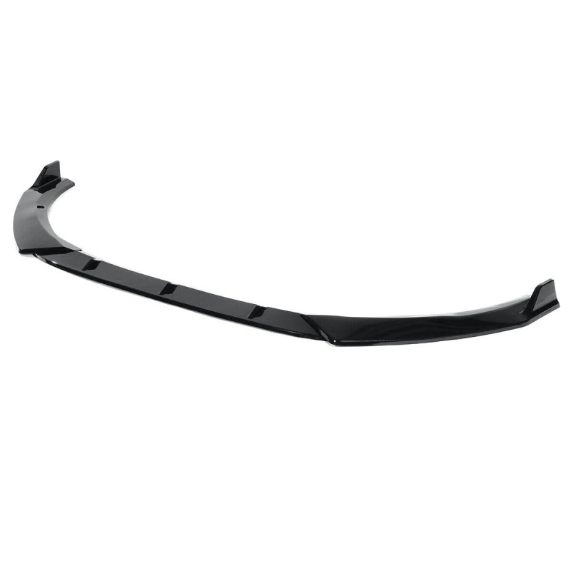 dtouch Front Bumper Lip Splitter Chin Spoiler Glo Black For