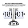 Flip Desk Clock, Retro Mechanical Flip Down Clock, Minimalist Internal