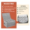 BOHEMIABY Wine Glass Storage Box Holds 12 - Stackable Hard