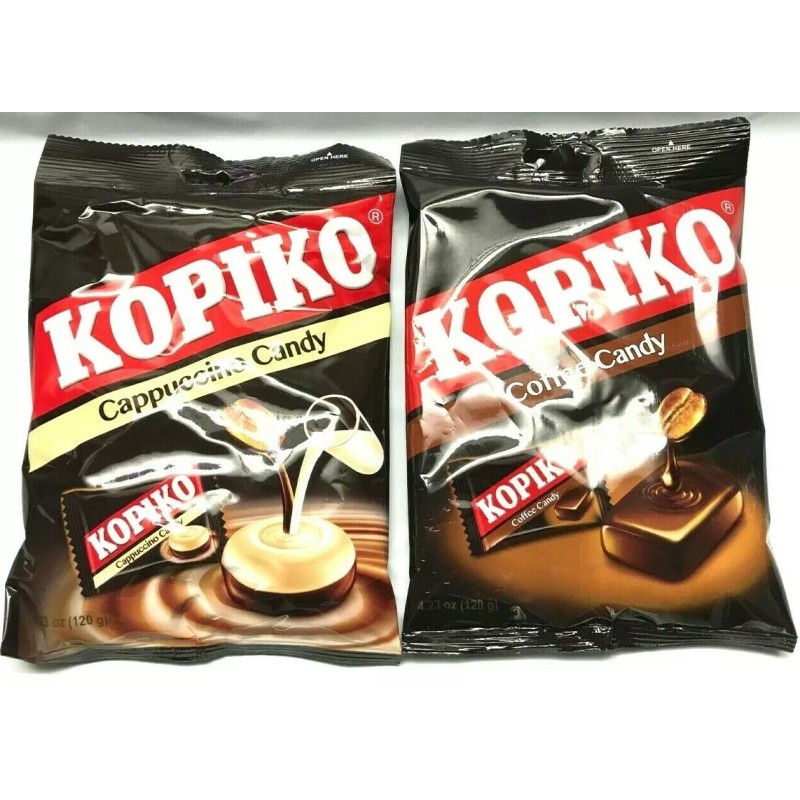Kopiko Cappuccino Candy or Coffee Candy 4.23 oz / 120