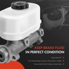 A-Premium Brake Master Cylinder with Reservoir and Sensor Compatible with
