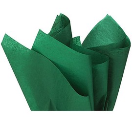 Flexicore Packaging Gift Wrap Tissue Paper | Size: 15 Inch X 20 Inch | Count: 100 Sheets (Green)
