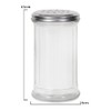 Apollo Glass Flour Shaker 15x8cm, Multi-Colour, 8x15x8