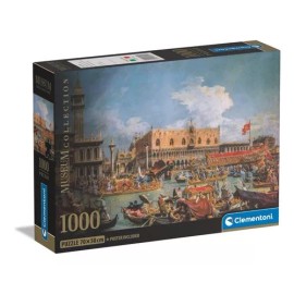 Clementoni Rompecabezas Gran Canal Venecia Canaletto 1000 Pz Clementoni