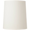 Large Drum Lamp Shade Off-White Fabric 14" Top x 16"