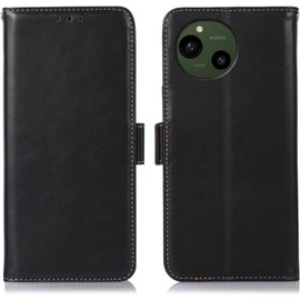 Ayakumo AQUOS sense 9 Case, Folio Genuine Leather, Cowhide Cover, Wallet Type, High Quality Genuine Leather, Crazy Horse Leather, Simple Notebook Case, Abrasion Resistant, Side Magnet, Card Storage,