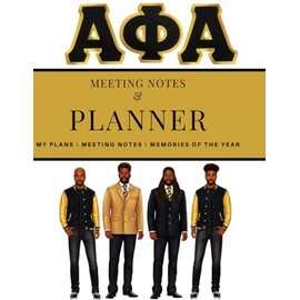 Alpha Phi Alpha Meeting Notes & Planner:: My Plans | MEETING NOTES | Memories of The Year