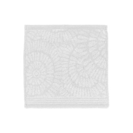Charleston Wash Cloth 12" X 12" White - Set of 6, Bath, Hand & Wash Towels, White, Cotton, 12 x 12 x 1