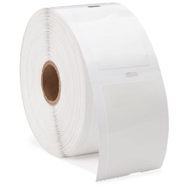 Blank Oil Change Printer Stickers - Light Adhesive (Roll of 500)