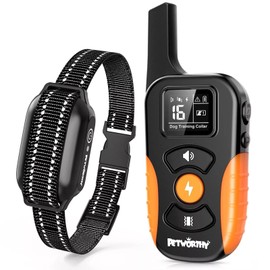 Petworthy PD 519 Dog Shock Collar with Remote 3300ft Dog Training Collar IPX7