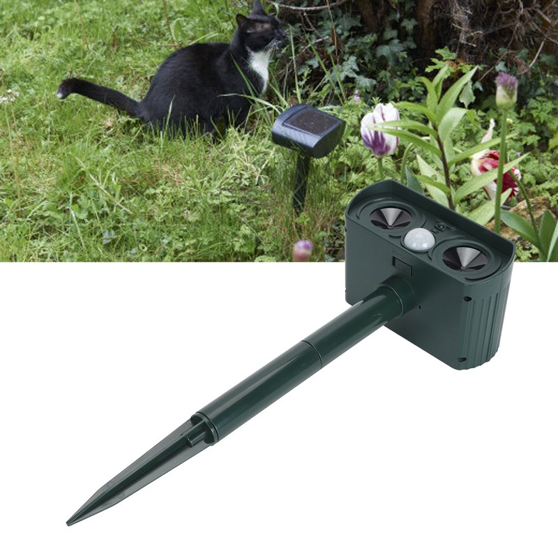 Ultrasonic Solar Animal Repeller Professional High Sensitivity Infrared Long Range
