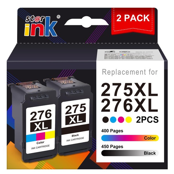 Starink 275XL 276XL Ink Cartridges Replacement for Canon Ink 275