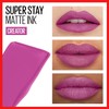 Maybelline Labial Liquido Matte Larga Duracion Superstay, Matte Ink 35