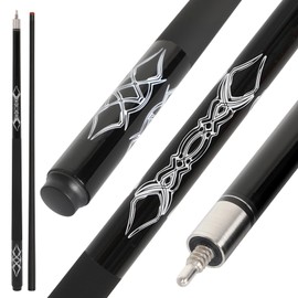 Dysdensa 20oz 58inch Fiberglass Graphite Composite Billiard Pool Cue Sticks
