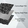 Sifrothy Camouflage+Black Forged Carbon Fiber 3D Printer Build Plate for