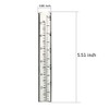 TBWHL 2pcs 5" Capacity Rain Gauge Glass Replacement Tube for