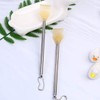 JQ Antenna Cool Back Scratch Portable Stick Back Scratcher Foldable Stainless Steel / 안테나 시원 효자손 휴대용 막대 등긁개 접이식 스테인리스