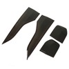 4Pcs Car Tail Light Cover Trim Protective Decorative Tail Lamp