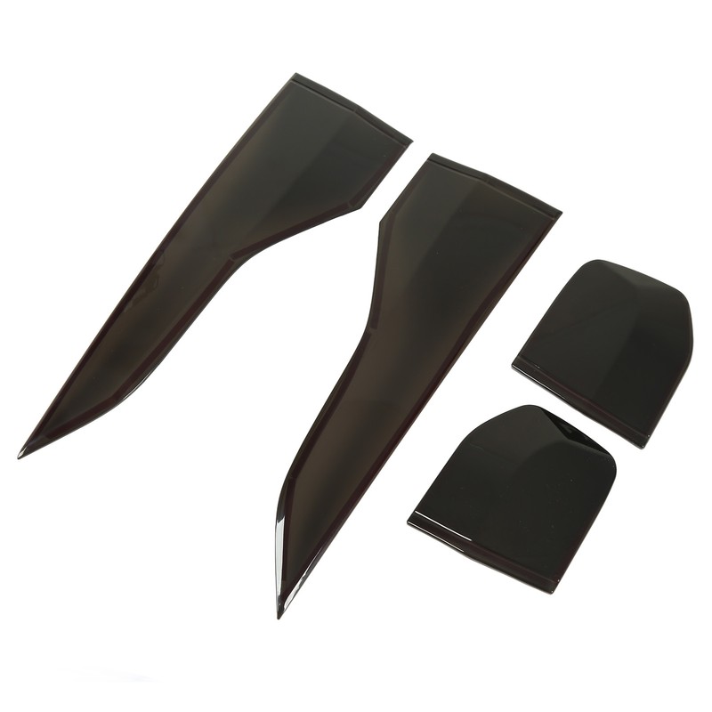 4Pcs Car Tail Light Cover Trim Protective Decorative Tail Lamp