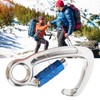 Climbing Carabiner Auto Lock Safe Large Opening 30KN Captive Eye