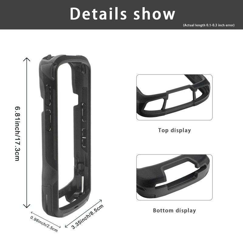 CARPSDZY Protective Cover Bumper Case for Zebra Symbol TC53 TC58