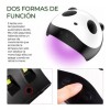 EGTMA Lámpara Secadora De Uñas En Forma De Panda 8