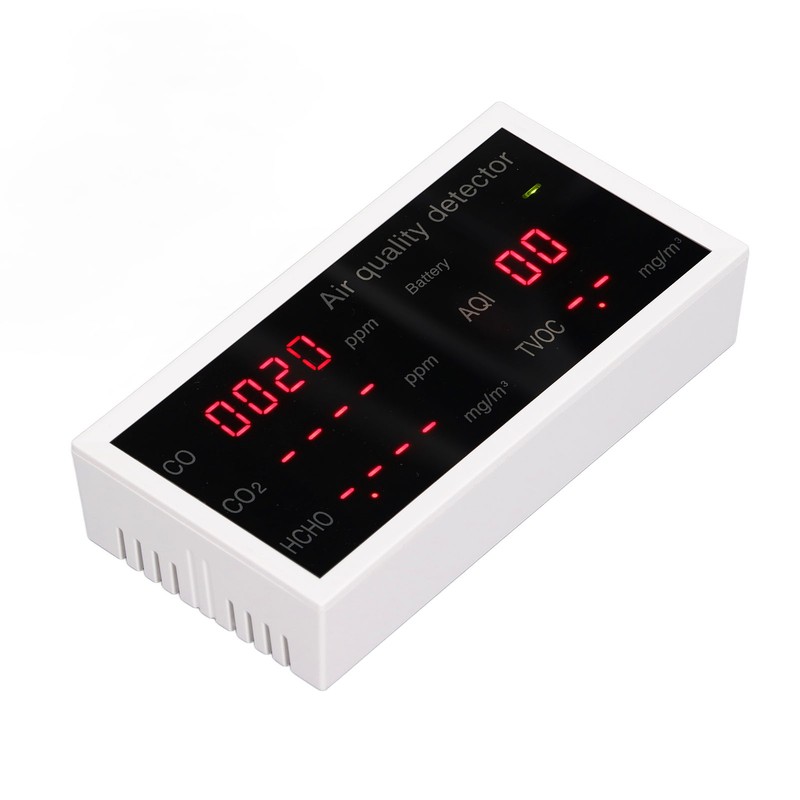 Indoor Air Quality Meter 5 In 1 PM2.5 HCHO Carbon