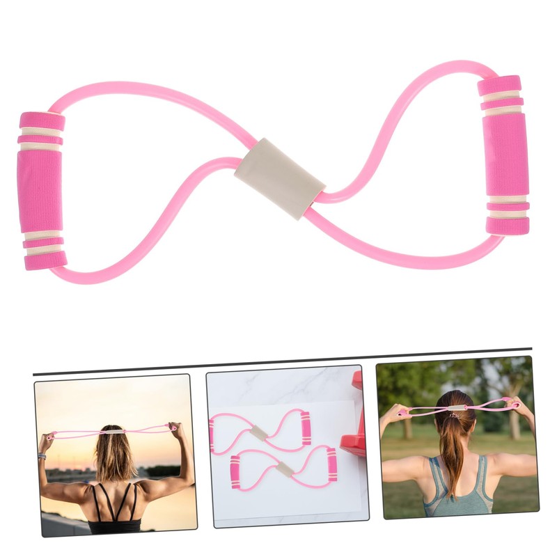 BESPORTBLE 2pcs Flat Latex Resistance Band for Physical Therapy and