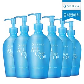 Senka All Clear Oil 230ml 6 / 센카 올 클리어 오일 230ml 6개