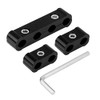 12 Piezas Separadores de Cable de Bujías Aleación de Aluminio