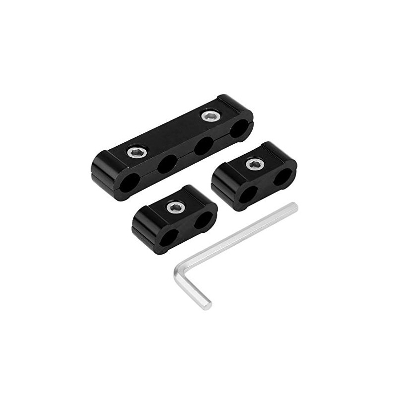 12 Piezas Separadores de Cable de Bujías Aleación de Aluminio