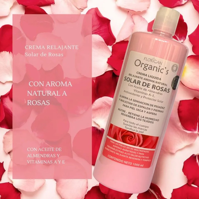 Crema Solar De Rosas + Aceite Rosa Mosqueta Florigan® Set