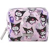 SKINNYDIP 7962PCMM Pouch, Chromi, Repeat Warp, Sanrio Characters, Makeup Pouch,