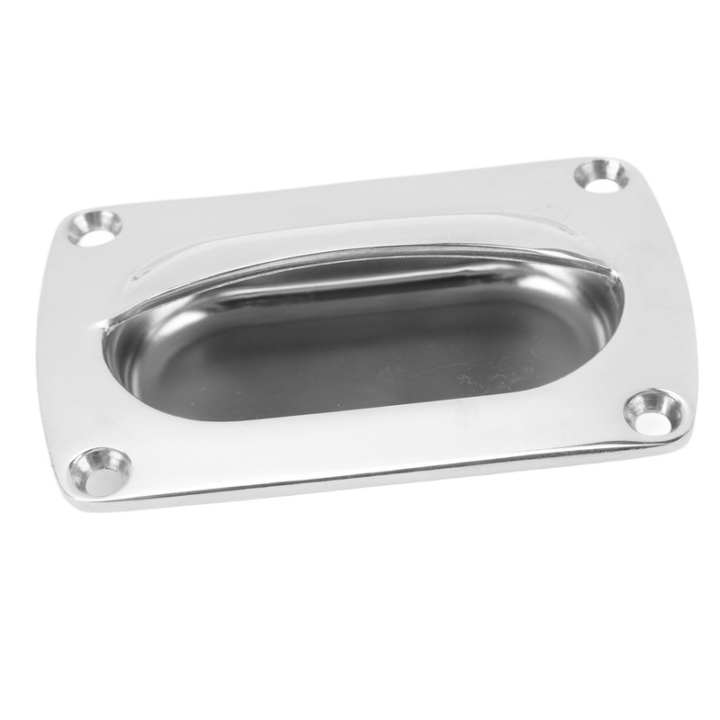 Flush Pull Handle Marine Grade Stainless Steel Mirror Polishing Recessed