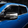 Goodyear Chrome Trim Window Deflectors for Dodge Ram 1500 2019-2025