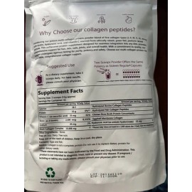 Colágeno En Polvo - Suplemento En Bolsa 454g                                                                                                          
