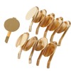 MYmama Set of 10 Pony Hooks with Dish Gold Hair