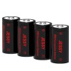 JESSY 16 Pack CR123A Lithium Batteries, 3.7V Rechargeable Batteries for