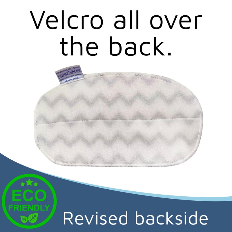 F Flammi Heavy-Duty Steam Mop Pads for PurSteam ThermaPro 10-in-1,