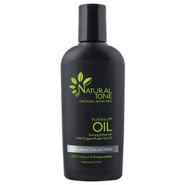 Platinum Aceite bronceador potenciador 6 oz